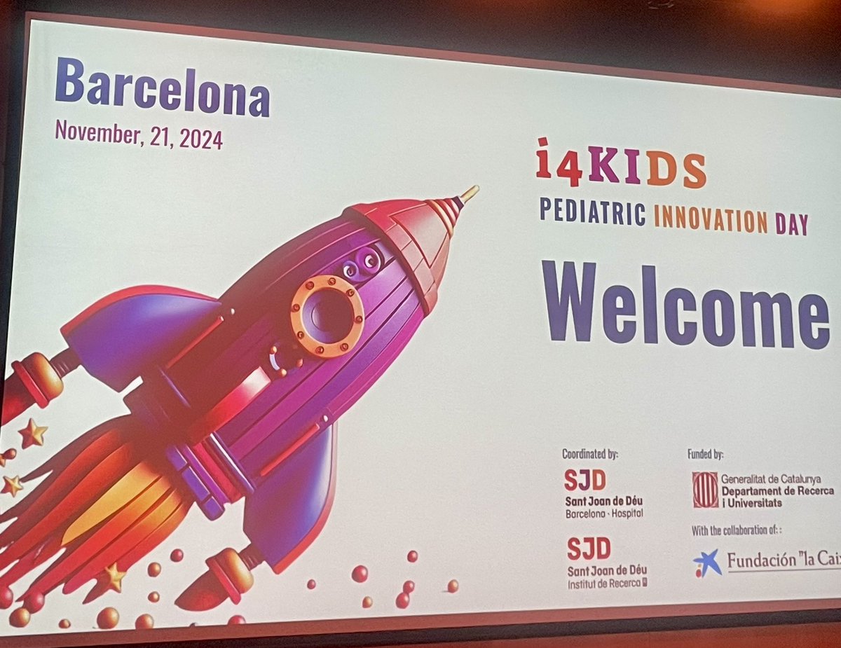 Palau_Lab's tweet photo. Hoy asistiendo al Pediatric Innovation Day de @i4kids_Hub 🚀 @IRSJD_info @SJDbarcelona_es en el @CosmoCaixa https://t.co/yeb0T9miGR