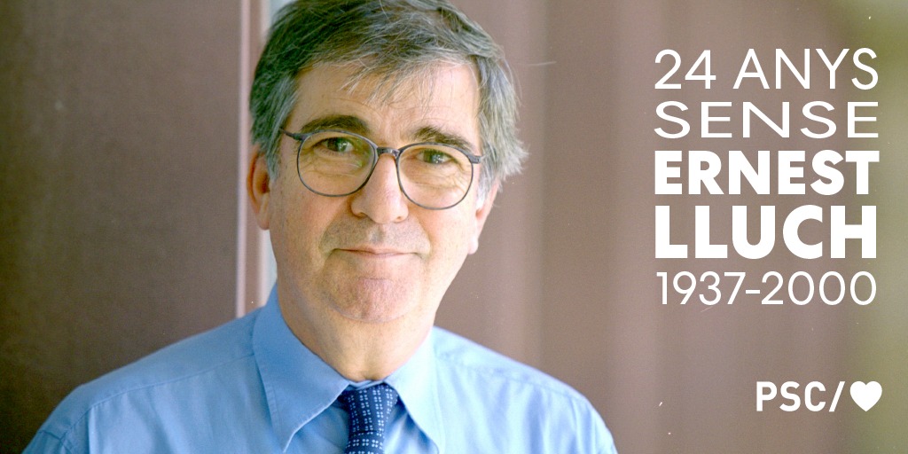 🕊️ Avui recordem amb profund respecte el 24è aniversari de l'assassinat d'Ernest Lluch, un home compromès amb la democràcia, la justícia social i el diàleg.

✍️Llegeix la noticia a la nostra web:  socialistes.cat/actualitat/24e…
