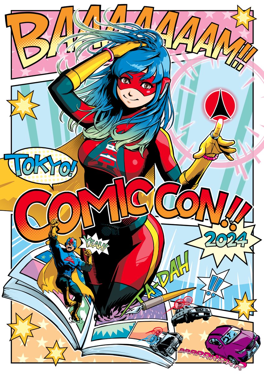 東京コミコン2024 メインビジュアルコンテスト優秀賞を受賞しました