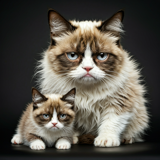 grumpy cabal trying to eat the real $grump... grrrrrrr 😾