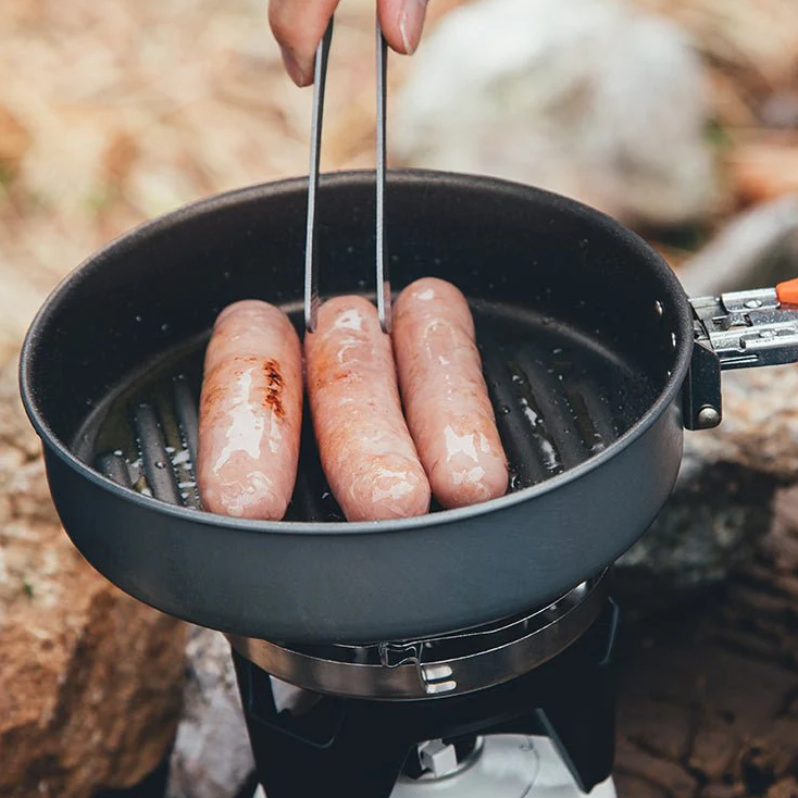 🔥 Take your grilling game outdoors with our Aluminum Die-Casting BBQ Camping Grill Pan! Lightweight, durable, and perfect for even cooking wherever you are. 
Perfect for BBQ lovers and campers alike! #BBQ #Camping #OutdoorCooking #GrillPan #AluminumDieCasting