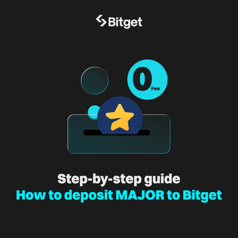 bitget's tweet photo. How to deposit $MAJOR @majoroftelegram to #Bitget with 0⃣ gas fees?⭐️

1️⃣Open MAJOR bot: https://t.co/CxOju0nJcW
2️⃣Find details in Bitget app: see posters
3️⃣Enter your UID &amp; deposit address

🆓Earn an extra $5–$100 in $MAJOR—first come, first served!

Join now!

#MAJORListBitget