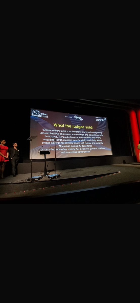 meeerakumar's tweet image. I won Producer of the Year 😭 

I can’t process it but I have been told I can come to work late today which is great. 

I’m booking up 2025 and would love to work together, please drop me a message: 

meera-kumar.wixsite.com/producer/conta…