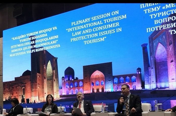 TukoderGM's tweet image. Özbekistan Tüketici Hakları Koruma Dernekleri Federasyonu&apos;nun 20-21 Kasım tarihinde
Semerkant&apos;ta düzenlediği  14 ülkeden tüketici koruma alanında faaliyet gösteren örgütlerin katılımıyla tüketicinin Korunması, uluslararası öneriler ve ülke deneyimleri konulu konferansa katıldık.