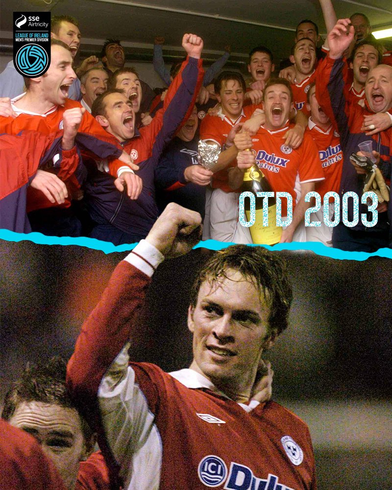 League of Ireland (@leagueofireland) on Twitter photo OTD 2003.
Shelbourne clinch the 2003 title after a 2-0 win over Cork City.
#LOI | <a href="/shelsfc/">Shelbourne FC 🏆</a> OTD 2003.
Shelbourne clinch the 2003 title after a 2-0 win over Cork City.
#LOI | <a href="/shelsfc/">Shelbourne FC 🏆</a>