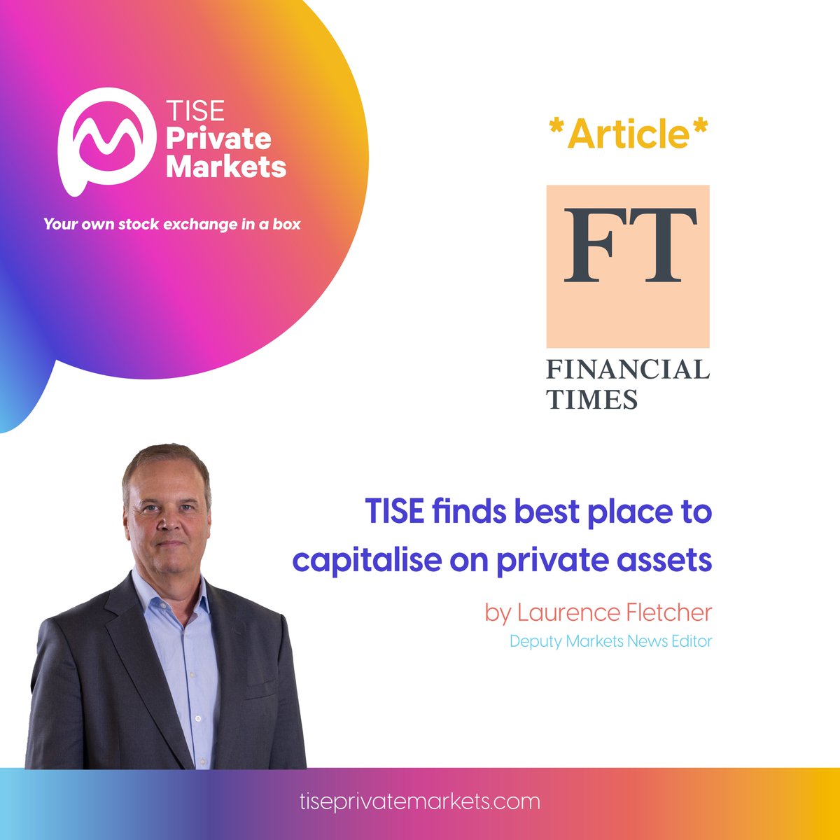 TISE (@tisegroup) on Twitter photo Last week we were named among the <a href="/FT/">Financial Times</a> Reinvention Champions 2024 & the FTâs Deputy Markets News Editor <a href="/journofletcher/">Laurence Fletcher</a> wrote a profile.
Read it here: on.ft.com/3YUsZsC
Read our summary here: bit.ly/4fRoEwZ
#reinventionchampions #privatemarkets #privateassets Last week we were named among the <a href="/FT/">Financial Times</a> Reinvention Champions 2024 & the FTâs Deputy Markets News Editor <a href="/journofletcher/">Laurence Fletcher</a> wrote a profile.
Read it here: on.ft.com/3YUsZsC
Read our summary here: bit.ly/4fRoEwZ
#reinventionchampions #privatemarkets #privateassets