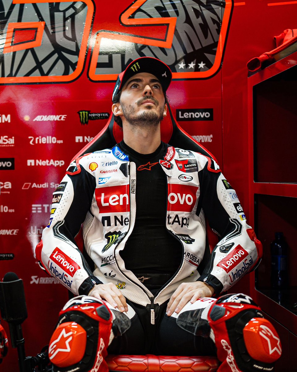 PeccoBagnaia's tweet photo. See you in 2025 Baby, I will miss you. 
Now let’s enjoy the rest 😎😉🤟🏻 #GoFree https://t.co/umViejwCO8