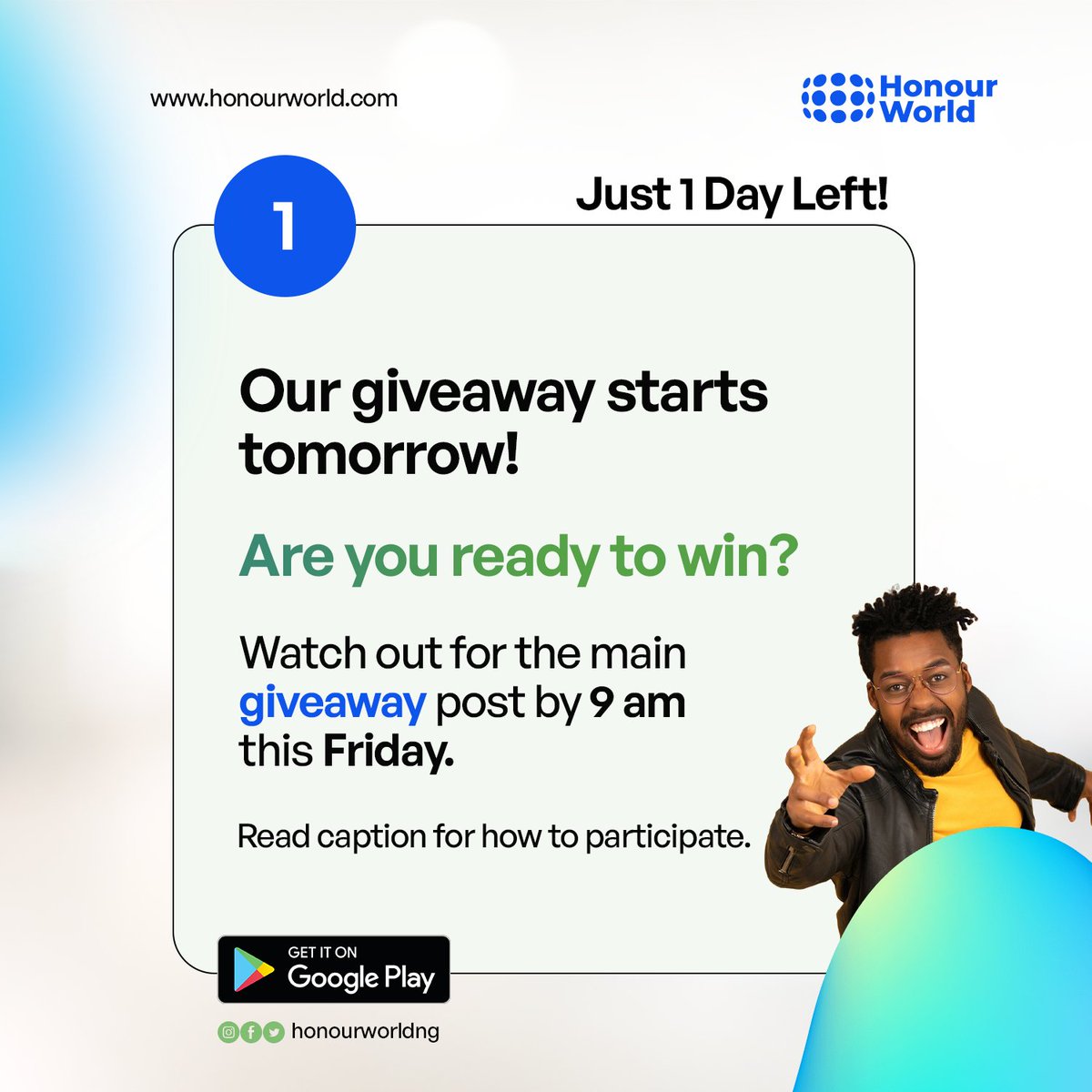 Honour World tweet media