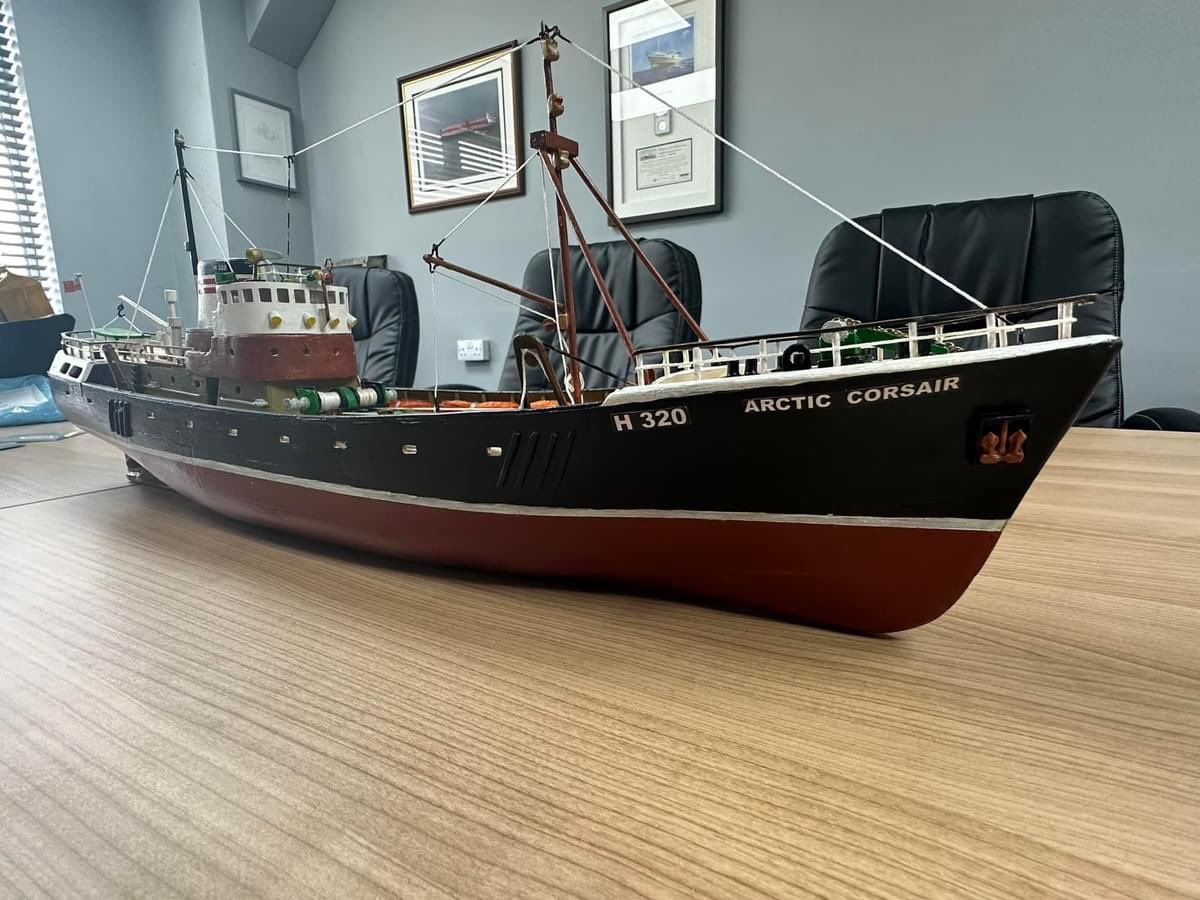 We received a model of the Spurn Lightship today to go with the Arctic Corsair we had made last year 
Great work by Rodger Lamplough   
<a href="/HullMaritime/">Hull Maritime</a>