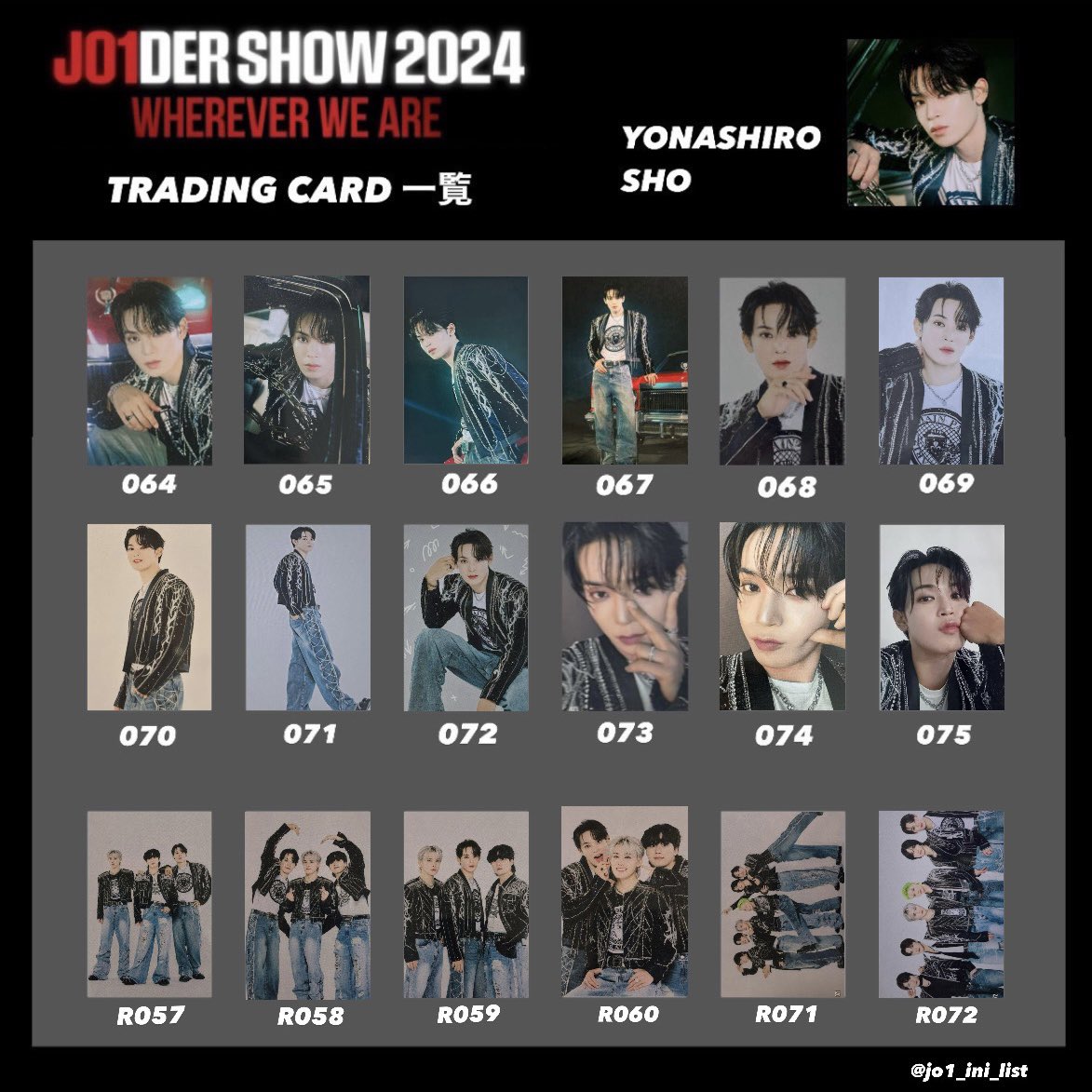 𝙅𝙊𝟭･𝙄𝙉𝙄 _ 𝙇𝙞𝙨𝙩 tweet media