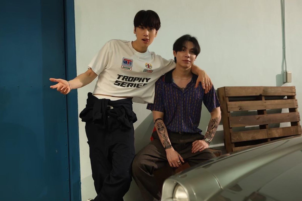 JojoTichakorn's tweet image. แกงค์เรามันโคตรเท่ห์  #TheHeartKillersEP1