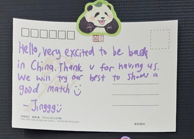 auntymarrie's tweet photo. note from Jinggg◡̈ https://t.co/gcZKtBmc3L