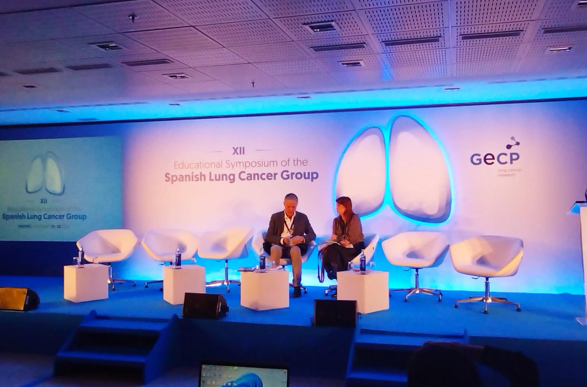 Grupo Español de Cáncer de Pulmón (@gecp_org) on Twitter photo ⭕️Comienza el #XIISimposioGECP  🧬Más de 460 profesionales se dan cita hoy en Madrid para hacer repaso de las últimas novedades en la patología. Bienvenidos!🙌🏻 ⭕️Comienza el #XIISimposioGECP  🧬Más de 460 profesionales se dan cita hoy en Madrid para hacer repaso de las últimas novedades en la patología. Bienvenidos!🙌🏻