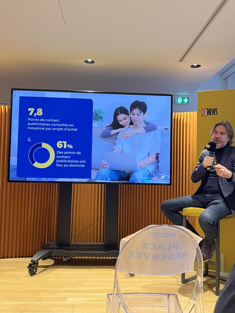 CB News (@cb_news) on Twitter photo Stanislas Seveno <a href="/borealis71/">Stanislas Seveno</a> (<a href="/BVA_Xsight/">BVA Xsight</a>) : « 61% des points de contact publicitaires ont lieu au domicile. Cela montre la nécessité d’orchestrer les moyens » Stanislas Seveno <a href="/borealis71/">Stanislas Seveno</a> (<a href="/BVA_Xsight/">BVA Xsight</a>) : « 61% des points de contact publicitaires ont lieu au domicile. Cela montre la nécessité d’orchestrer les moyens »
