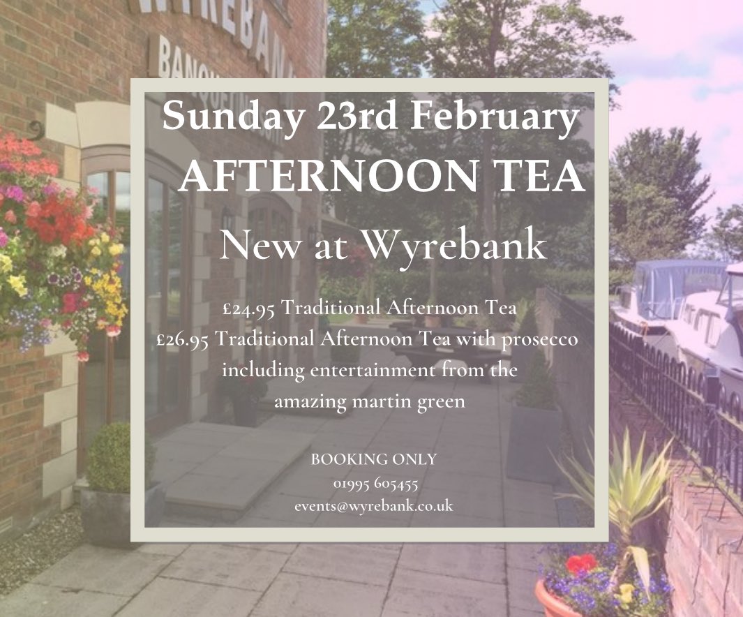 Wyrebank, Garstang banqueting suite (@wyrebank) on Twitter photo 