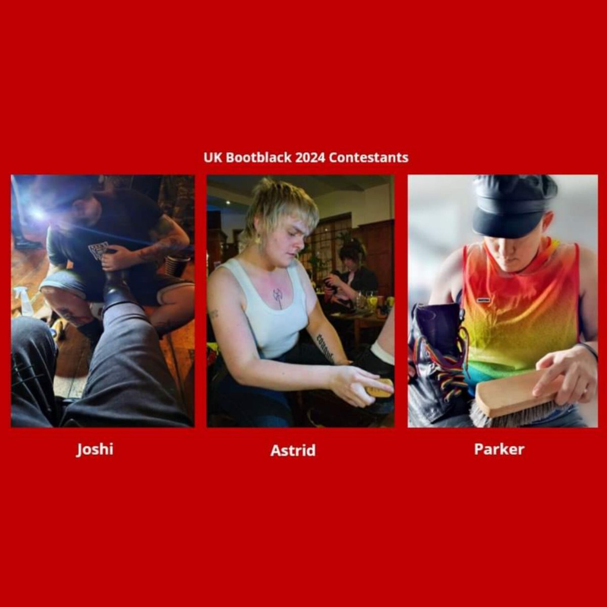 Get ready for this year's Bootblack UK Contest being held in Manchester on the 29th Nov-1st Dec

Check out the judges, tallys and of course the wonderful contestants 😘

Find out more and get your tickets at getyourhandsdirty.co.uk/uk-bootblack-c…