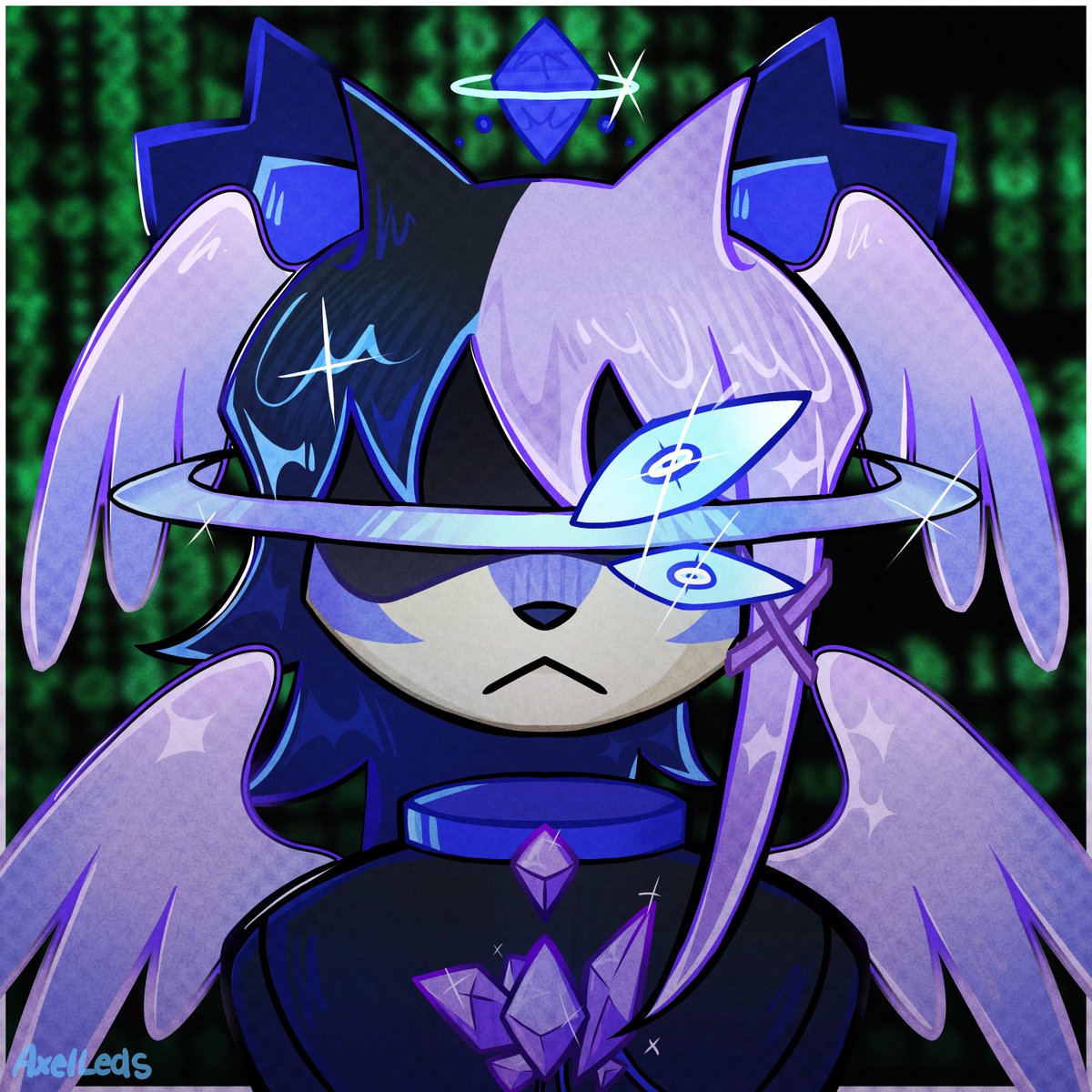 Axel_Leds's tweet photo. Commission for @plushiecore of EON!!! Thank you so much :)
#Commission #virtualself https://t.co/GZzmttyNSa
