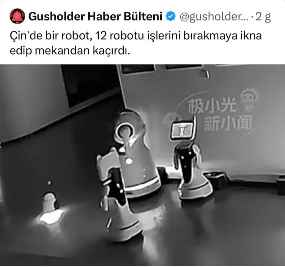 Hemşireler hiçbir zaman doğru düzgün birlik olamazken o sırada robotlar 😂