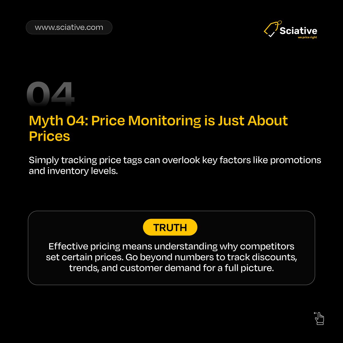🚫 Don’t Let These Myths Steal Your Profits! 🚫
Competitive pricing isn’t just about watching your competitors—it’s about smarter strategies, better tools, and staying ahead in a dynamic market. 
#PricingStrategy #CompetitiveEdge #AIInPricing #SmartBusiness #PriceIsRight