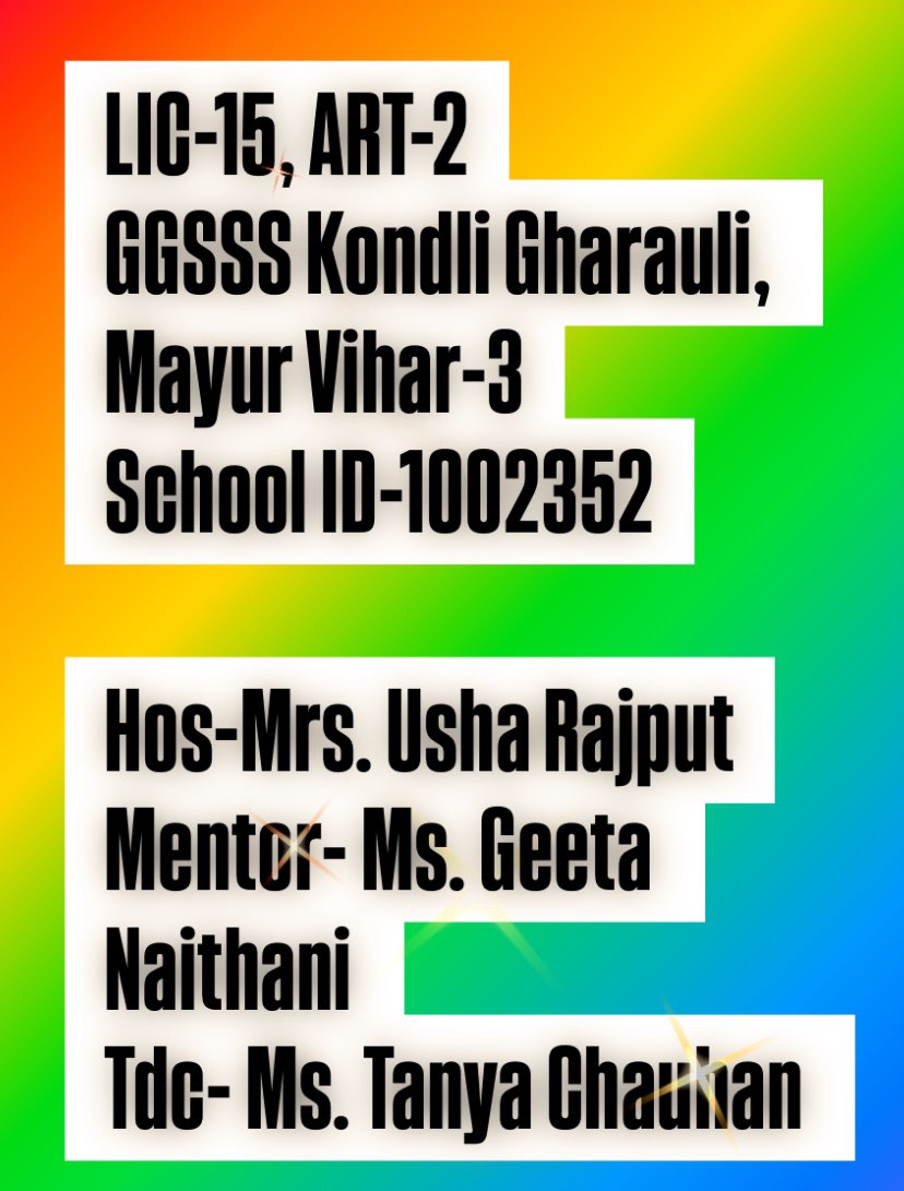 GGSSSKG's tweet image. @GGSSSKG held LIC-15, ART-2 meeting on 21/11/2024 in the presence of our esteemed HOS ma’am, Mrs. @UshaRaj00365763 , mentor ma’am, Ms. @NaithaniGe4644 , TDC and ART members.
#learningoutcomebasedplanning #LIC-15 #Backwarddesign @Dir_Education @SCERT2021 @dilli_shiksha