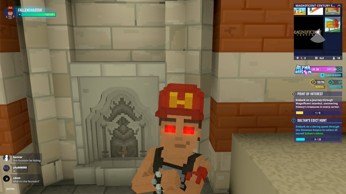 Marveling at the <a href="/Magnificentury_/">Magnificent Century</a> Fountain in <a href="/TheSandboxGame/">The Sandbox</a>. It's like stepping back in time to the Ottoman Empire! 🏰 register-landings.sandbox.game/alphaseason4-s… #TheSandbox #AlphaSeason4 #AS4SocialChallenge