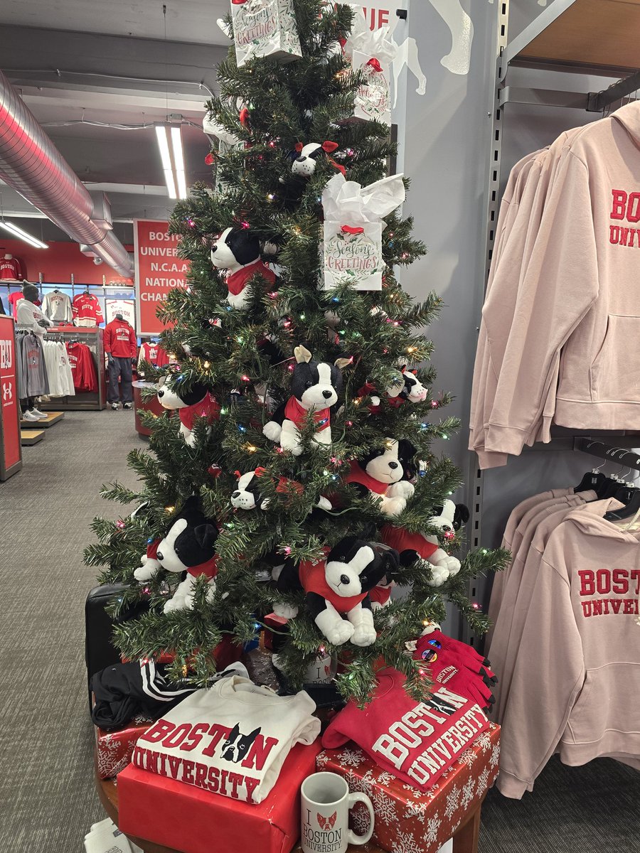 Daryl DeLuca (@daryldeluca) on Twitter photo FACES OF BOSTON UNIVERSITY: Christmas tree all decorated with mini Rhett BU Terriers & BU SWAG, on the 2nd floor of the newly refreshed Campus Store on Comm Ave along Boston University's Charles River Campus creates a beautiful PHOTO visual. <a href="/BU_Tweets/">Boston University</a> <a href="/BU_CDS/">BU Computing & Data Sciences (CDS)</a> <a href="/BUBookstore/">Barnes Noble @BU</a> FACES OF BOSTON UNIVERSITY: Christmas tree all decorated with mini Rhett BU Terriers & BU SWAG, on the 2nd floor of the newly refreshed Campus Store on Comm Ave along Boston University's Charles River Campus creates a beautiful PHOTO visual. <a href="/BU_Tweets/">Boston University</a> <a href="/BU_CDS/">BU Computing & Data Sciences (CDS)</a> <a href="/BUBookstore/">Barnes Noble @BU</a>