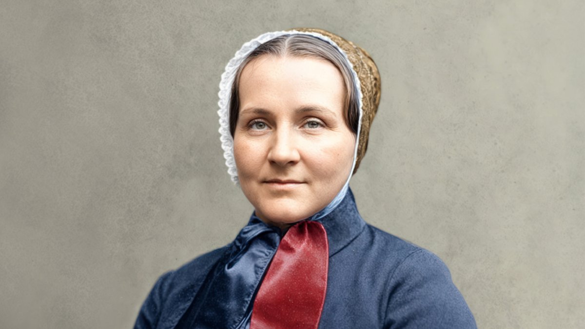 DIBusinessdk's tweet image. ”Madam Nielsen hjemme, saa vi har ikke holdt nogen rigtig Grin idag.” 
Kommenostens moder var en streng arbejdsgiver. Og en nysgerrig, driftig og vedholdende forretningskvinde, der var med i Industriforeningen, mens DI var "for alvorligt til kvinder" 👉 
danskindustri.dk/di-business/ar…