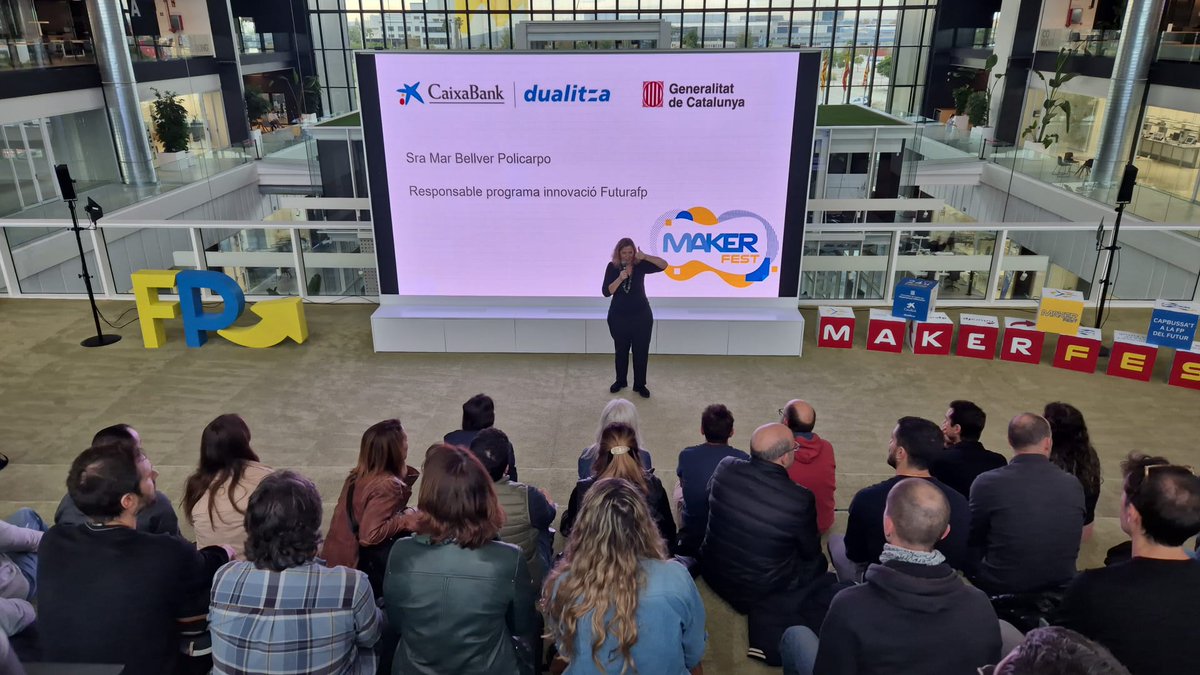 Acogemos el #MAKERFEST, la hackatón para docentes de Formación Profesional.

🌍<a href="/Leitat/">Leitat</a>, centro tecnológico que está presente en <a href="/DFactoryBCN/">DFactory Barcelona</a> organiza uno de los 3 retos principales, centrado en la impresión 3D, impulsando así la creatividad y la tecnología en el sector educativo.