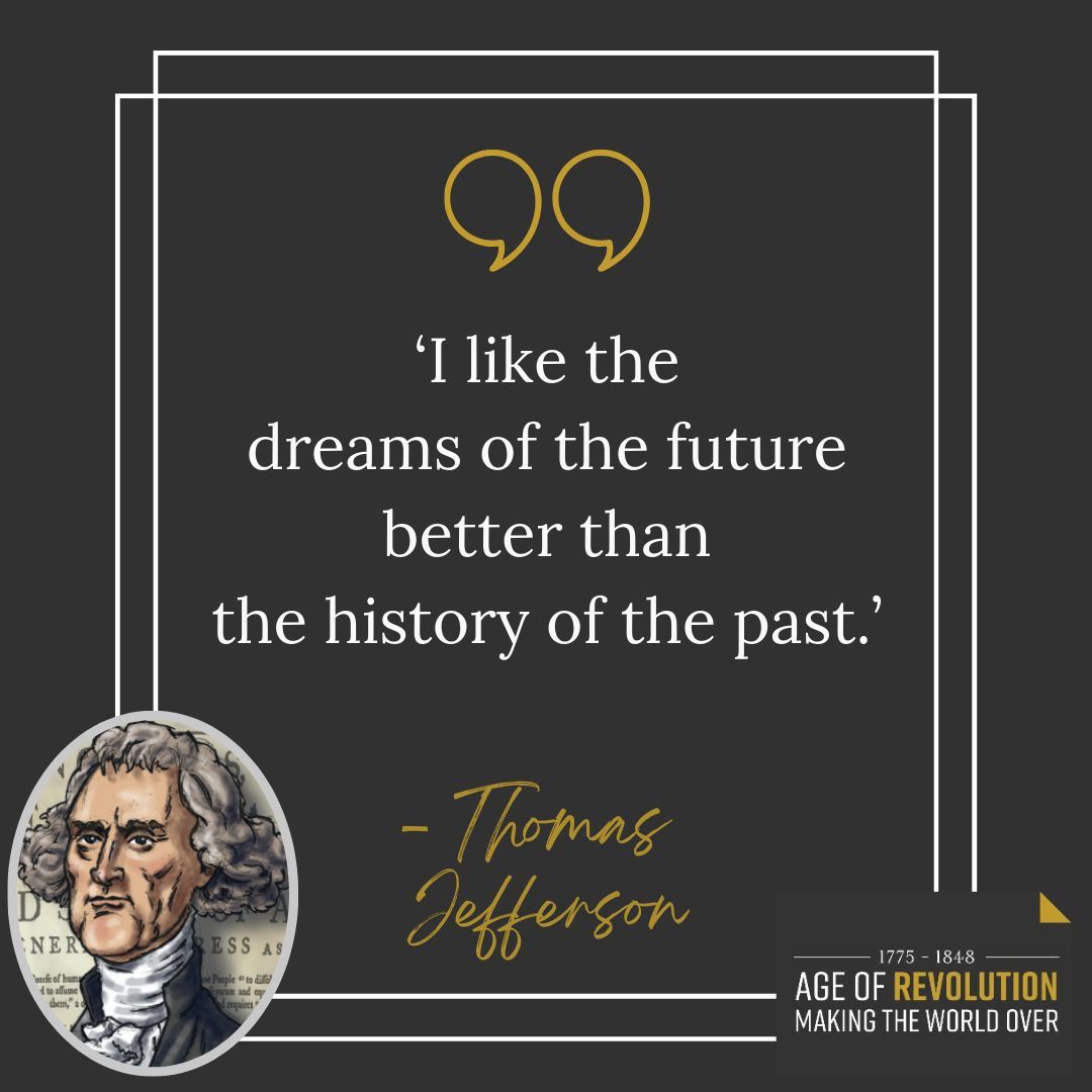 Age of Revolution (@waterloo200org) on Twitter photo #ThursdayThoughts from Thomas Jefferson 🧠 #AgeOfRevSchools #ThursdayThoughts from Thomas Jefferson 🧠 #AgeOfRevSchools