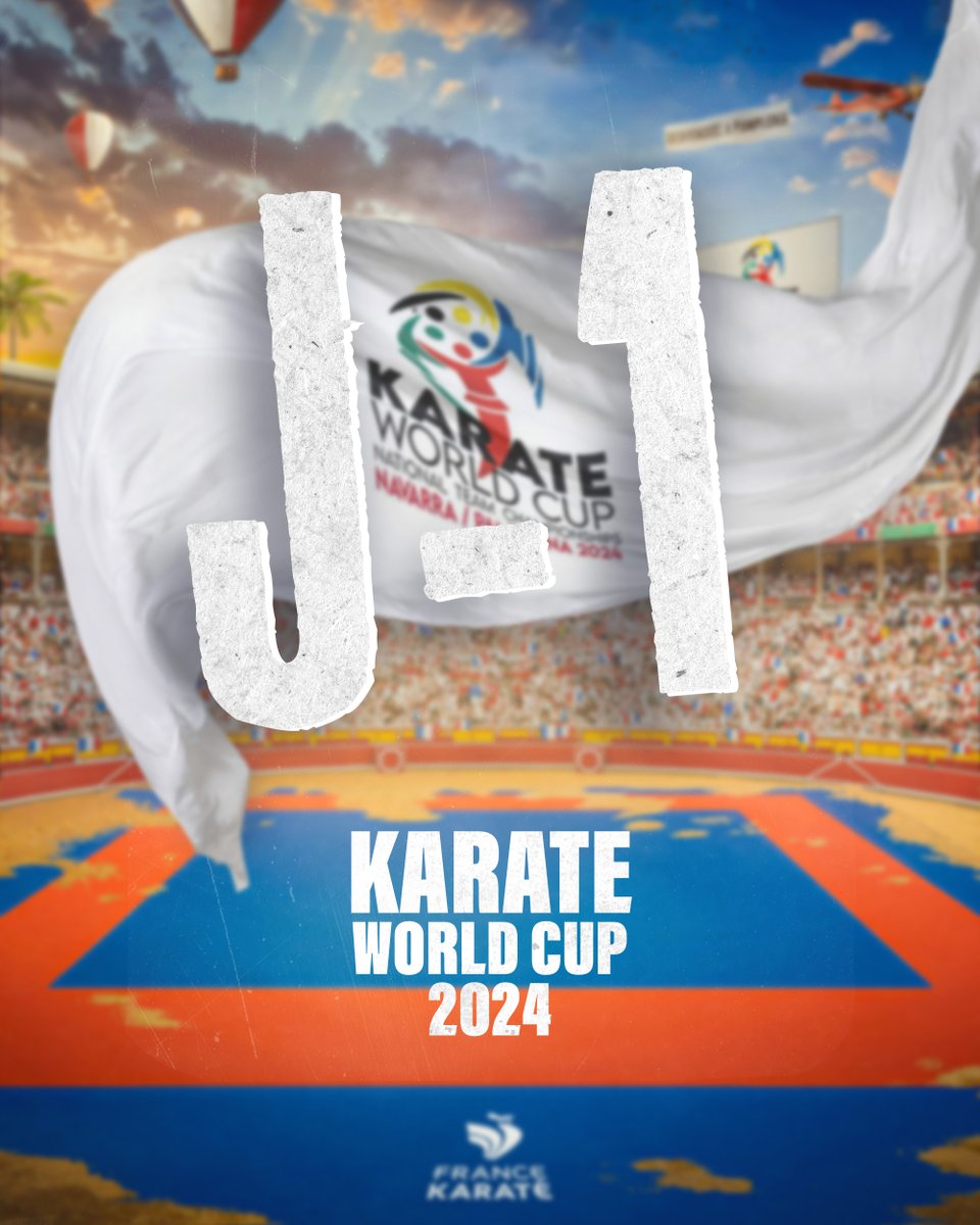 J-1️⃣⏳

#karateworldcup