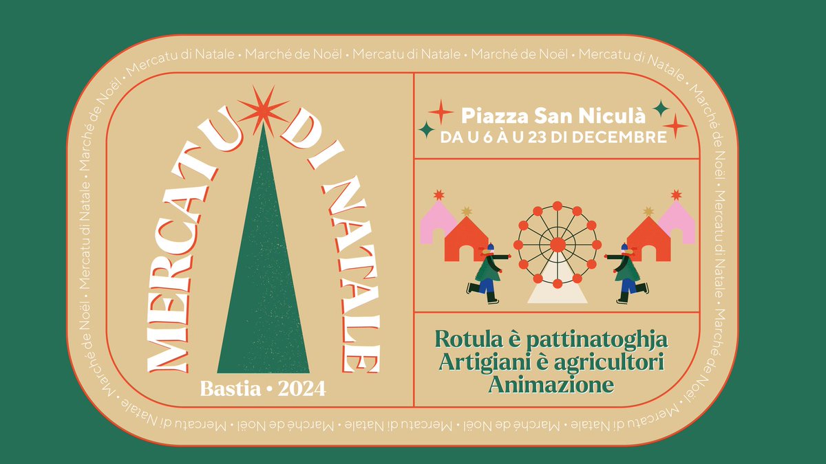 #Natale | Il ne reste plus longtemps à patienter avant l'arrivée du programme de Noël ! 🎄

Pour rappel, cette année ce sont 3 semaines de marché de Noël qui vous attendent 🤩