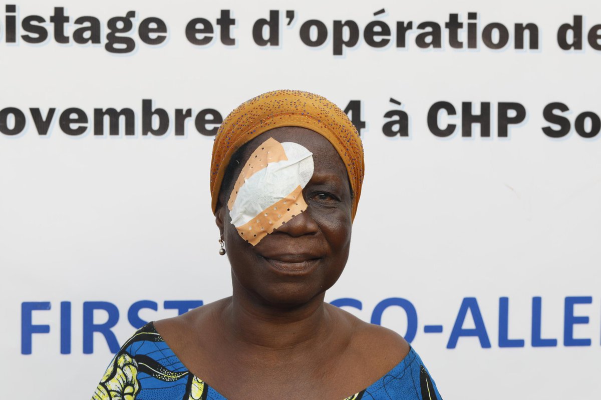 Durch Gottes Gnade haben 100 Menschen in #Togo 🇹🇬 ihr Augenlicht zurückgewonnen!

Humanity First hat in Togo 100 erfolgreiche Katarakt-Operationen durchgeführt und so Leben nachhaltig verändert.

Vielen Dank an unser großartiges Team und alle Unterstützer!