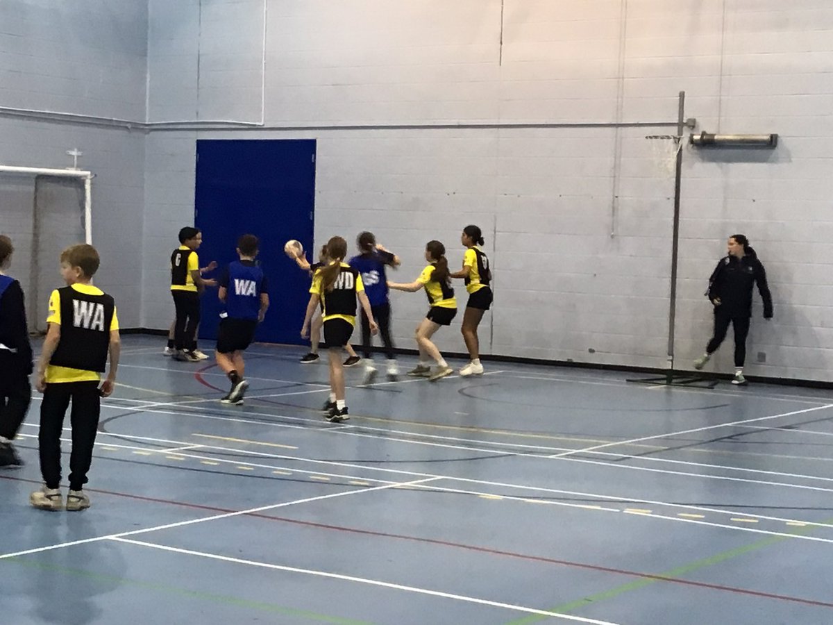 wellbeingGayton's tweet photo. Our Netball Team had a great time at school tournament..an excellent venue and all enjoyed the competition. Thank you for organising @WirralSG @GaytonPrimary https://t.co/GWI558n1YI