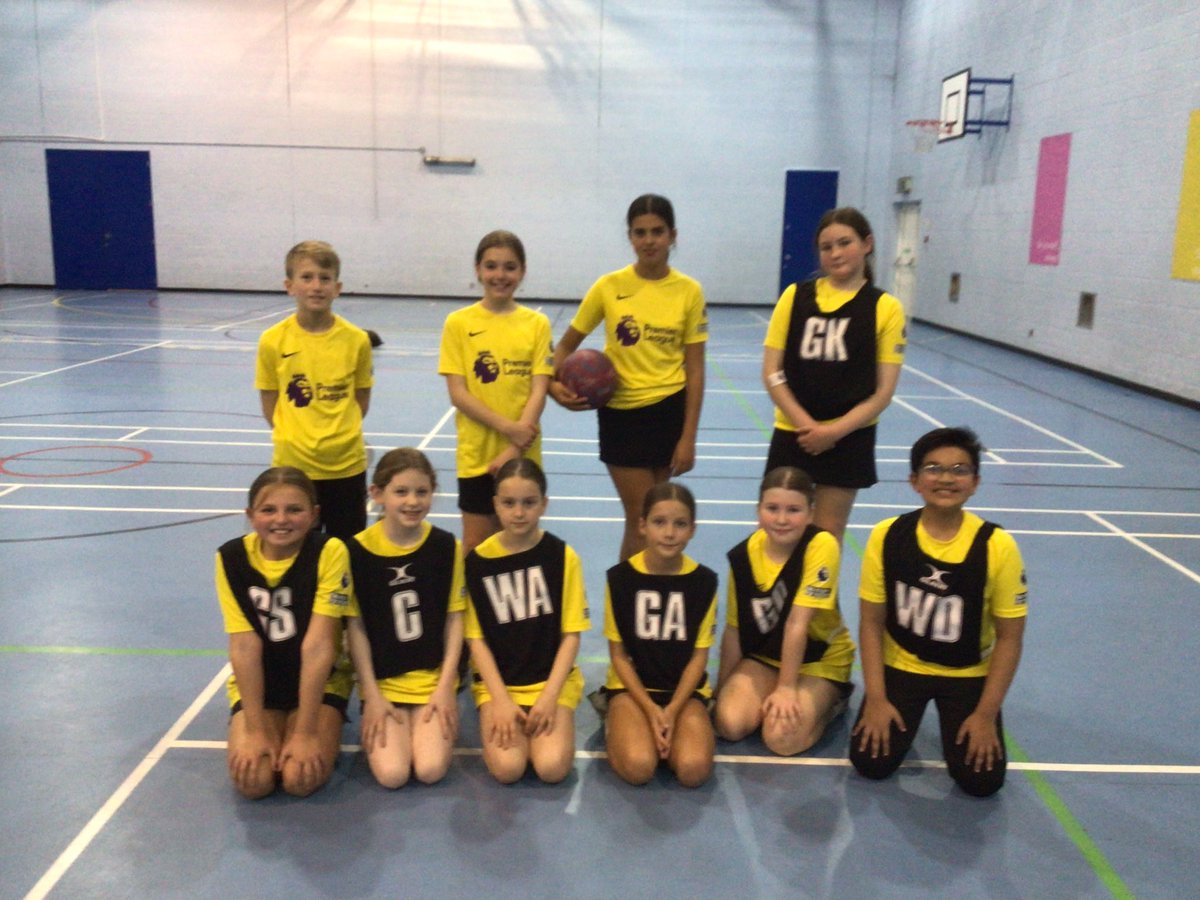 wellbeingGayton's tweet photo. Our Netball Team had a great time at school tournament..an excellent venue and all enjoyed the competition. Thank you for organising @WirralSG @GaytonPrimary https://t.co/GWI558n1YI