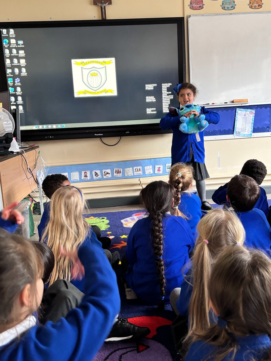 Year 1 brought in their own toys this week as we focused on how toys have changed over time. We did a show and tell lesson explaining how our toys are different from toys in the past. What a great way to learn about primary sources!