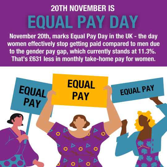 Aastha Monga (@aasthamonga) on Twitter photo My Equal Pay Day - the date when women like me (on average) work for free for the rest of the year - is Monday 25 November 2024. My Gender Pay Gap is 10%.
Try <a href="/FawcettSociety/">Fawcett Society</a>'s EPD calculator for yourself at fawcett.shinyapps.io/equalpayday2024
#EqualPayDay24 #JoinFawcett
<a href="/fawcettsociety/">Fawcett Society</a> My Equal Pay Day - the date when women like me (on average) work for free for the rest of the year - is Monday 25 November 2024. My Gender Pay Gap is 10%.
Try <a href="/FawcettSociety/">Fawcett Society</a>'s EPD calculator for yourself at fawcett.shinyapps.io/equalpayday2024
#EqualPayDay24 #JoinFawcett
<a href="/fawcettsociety/">Fawcett Society</a>