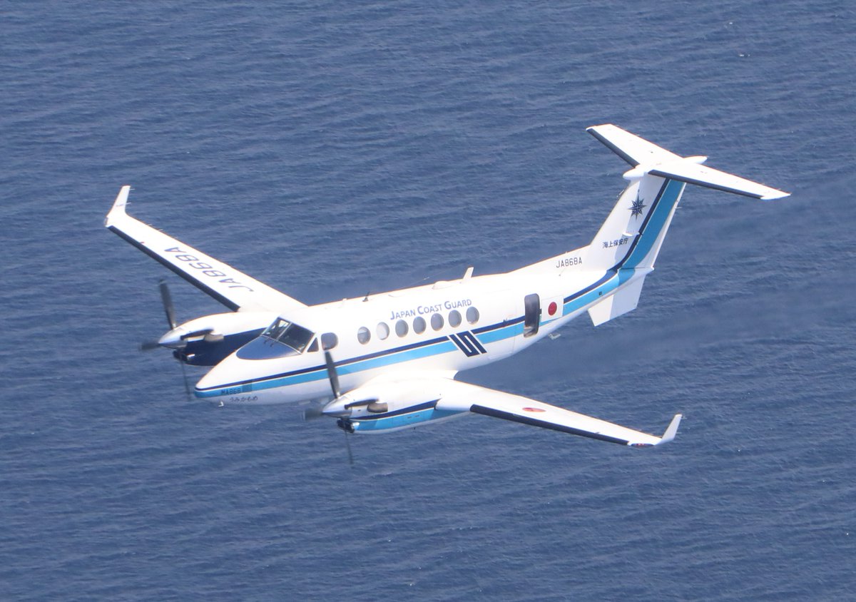北九州航空基地 は #築城基地航空祭 でビーチ350(うみかもめ)の機体