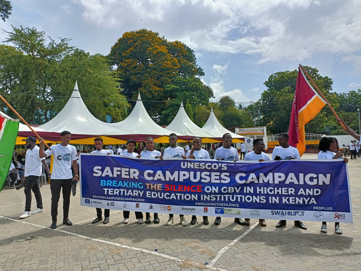 Let’s vibe na cause muhimu!
🌟 Kampeni ya #SaferCampusesKE inakam 21st Nov.
Power Walk ya kupinga GBV starts at Makadara Grounds, 7AM.
Unakosa? Hatukam
#ENDGBV 
#Breakthesilence