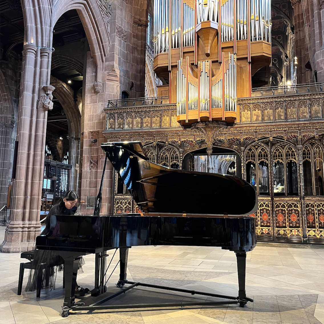 Chetham's School of Music (@chethams) on Twitter photo 🎶 Did you know? You can enjoy free live music by our talented students at <a href="/ManCathedral/">Manchester Cathedral</a> ! 🌟 Our Music for a While lunchtime concerts allow you to experience stunning performances and the beauty of the cathedral. 📅 Next concert: 5 Dec 2024, 1:00pm. No booking needed! 🔔 🎶 Did you know? You can enjoy free live music by our talented students at <a href="/ManCathedral/">Manchester Cathedral</a> ! 🌟 Our Music for a While lunchtime concerts allow you to experience stunning performances and the beauty of the cathedral. 📅 Next concert: 5 Dec 2024, 1:00pm. No booking needed! 🔔