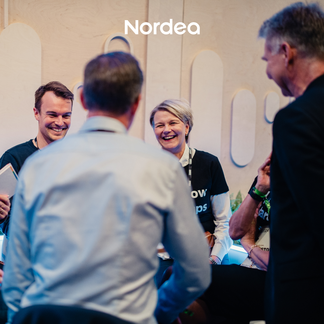 Another Slushy day at Helsinki! Today we have a special event at the Nordea booth, offering Finnish companies the possibility to pitch for a place at the Leijonan luola (Shark Tank) TV show. Interested? Learn more (in Finnish): nordea.com/fi/uutiset/hae… #WeGrowStartups #Slush2024