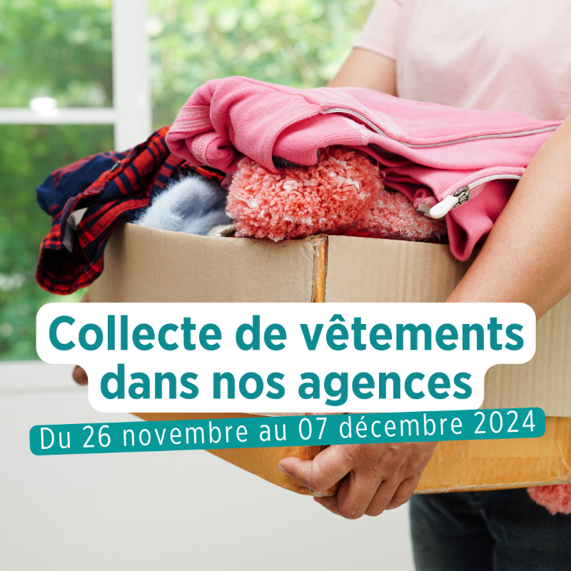 ca_centrest's tweet photo. 👕👖 En partenariat avec l'association Suricates - Les sentinelles solidaires, grande collecte de vêtements (en bon état) dans certaines agences de nos territoires de l'Ain, du Rhône, de la Saône-et-Loire et du Dauphiné Ardèche, du 26 novembre au 7 décembre 👇