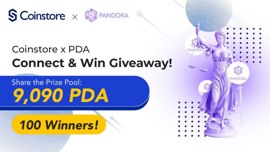 Coinstore (@coinstoreexc) on Twitter photo ๐ Coinstore x <a href="/PandoraChain_/">Pandora Chain</a> Connect & Win Giveaway! ๐
๐ 1๏ธโฃ0๏ธโฃ0๏ธโฃWinners to Share9๏ธโฃ,0๏ธโฃ9๏ธโฃ0๏ธโฃPDA! ๐
โ Nov 21st, 12:00 - Nov 28th, 12:00 UTC+8
๐ Participate in the Giveaway NOW!
gleam.io/3U77U/coinstorโฆ
Tips to increase your chances of winning:
๐น Complete all tasks with high ๐ Coinstore x <a href="/PandoraChain_/">Pandora Chain</a> Connect & Win Giveaway! ๐
๐ 1๏ธโฃ0๏ธโฃ0๏ธโฃWinners to Share9๏ธโฃ,0๏ธโฃ9๏ธโฃ0๏ธโฃPDA! ๐
โ Nov 21st, 12:00 - Nov 28th, 12:00 UTC+8
๐ Participate in the Giveaway NOW!
gleam.io/3U77U/coinstorโฆ
Tips to increase your chances of winning:
๐น Complete all tasks with high