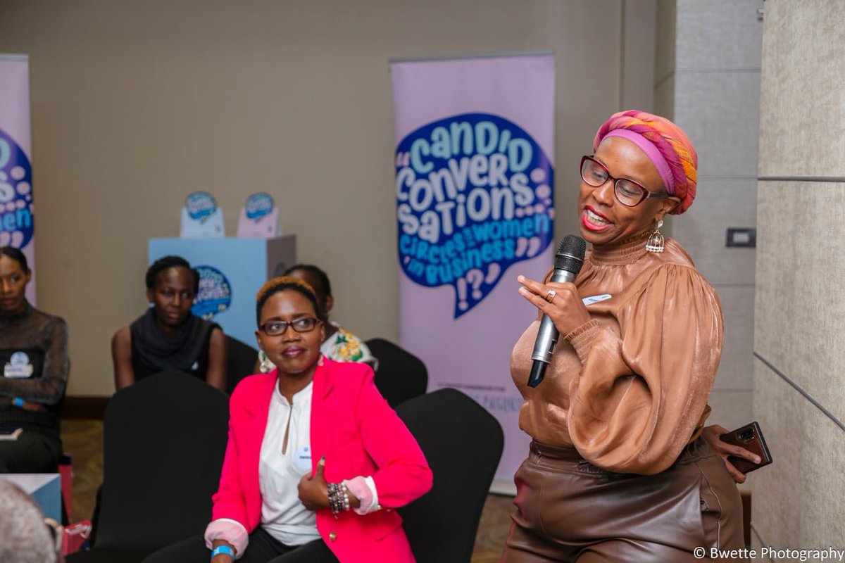 ipfug's tweet image. Elizabeth K. Mushabe highlighted the importance of finding tools to foster resilience. She said, “resilience is not just a trait, but something that can be developed &amp;amp; strengthened over time through consistent effort &amp;amp; reflection”

#CandidConversationsUganda
 #AWEConferenceUG2024