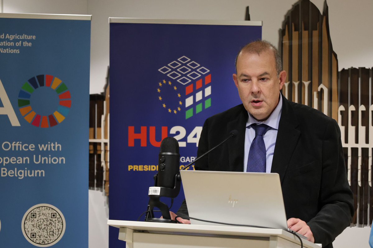 FAO Brussels (@faobrussels) on Twitter photo <a href="/Peter_Benko_SCA/">Benkő Péter</a> <a href="/Raschad_AK/">Raschad Al-Khafaji</a> <a href="/maumartina/">Maurizio Martina</a> @HU24EU <a href="/eudeleg_rome/">EU DELEGATION_ROME</a> <a href="/EU_Partnerships/">EU International Partnerships 🇪🇺</a> <a href="/EU_Commission/">European Commission</a> <a href="/ViorelGutu/">Viorel Gutu</a> <a href="/LeonardMizziEU/">Leonard Mizzi</a> <a href="/AmbUngheria/">Ambasciata Ungheria</a> .<a href="/LeonardMizziEU/">Leonard Mizzi</a>, Head of the Sustainable Agrifood Systems & Fisheries Unit at <a href="/EU_Partnerships/">EU International Partnerships 🇪🇺</a>, praised the solid collaboration between <a href="/FAOBrussels/">FAO Brussels</a> & the EU Council Presidencies. He also emphasized the <a href="/EU_Commission/">European Commission</a>'s efforts to keep food security on top of the EU agenda. <a href="/Peter_Benko_SCA/">Benkő Péter</a> <a href="/Raschad_AK/">Raschad Al-Khafaji</a> <a href="/maumartina/">Maurizio Martina</a> @HU24EU <a href="/eudeleg_rome/">EU DELEGATION_ROME</a> <a href="/EU_Partnerships/">EU International Partnerships 🇪🇺</a> <a href="/EU_Commission/">European Commission</a> <a href="/ViorelGutu/">Viorel Gutu</a> <a href="/LeonardMizziEU/">Leonard Mizzi</a> <a href="/AmbUngheria/">Ambasciata Ungheria</a> .<a href="/LeonardMizziEU/">Leonard Mizzi</a>, Head of the Sustainable Agrifood Systems & Fisheries Unit at <a href="/EU_Partnerships/">EU International Partnerships 🇪🇺</a>, praised the solid collaboration between <a href="/FAOBrussels/">FAO Brussels</a> & the EU Council Presidencies. He also emphasized the <a href="/EU_Commission/">European Commission</a>'s efforts to keep food security on top of the EU agenda.