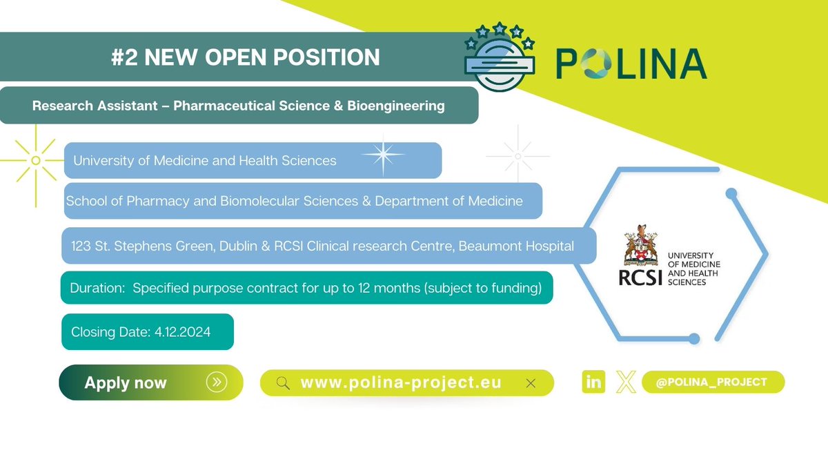 POLINA project tweet media