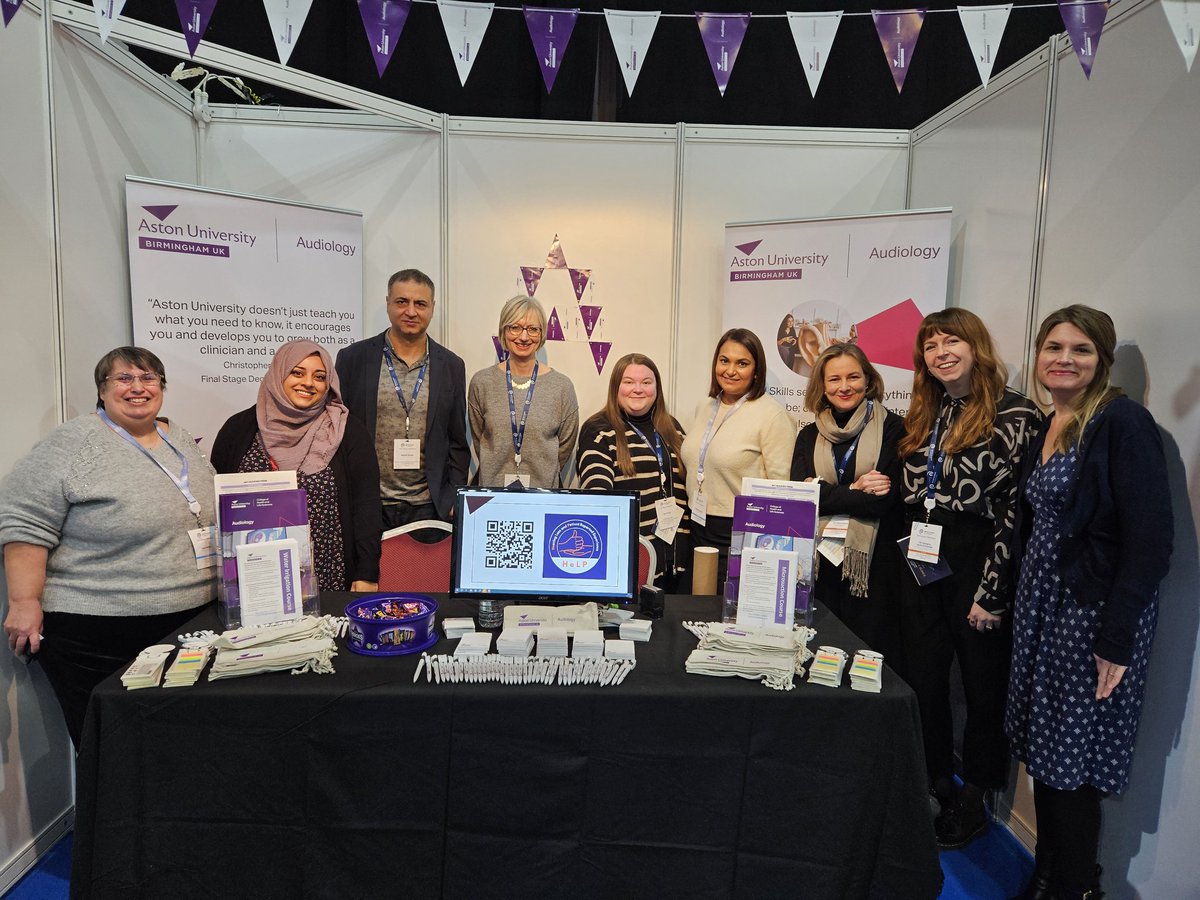 AstonAudiology (@astonaudiology) on Twitter photo <a href="/BAAudiology/">British Academy of Audiology</a> Day 1 is a go! Team <a href="/AstonUniversity/">Aston University</a> are at Stand A15. We have a huge team here this year - come and speak to us about our courses and research! #BAAconf24 <a href="/claire_wilkes79/">Claire Wilkes</a> <a href="/SairaHussain90/">SairaH</a> <a href="/MAUDIOWZ/">Wahid Zaman</a> <a href="/HallAmandJ/">Amanda Hall</a> <a href="/HelenPryce/">HelenPryce</a> <a href="/GeorgieBOC/">Dr Georgie Burns-O'Connell</a> <a href="/SianK_Smith/">Sian Lickess</a> <a href="/BAAudiology/">British Academy of Audiology</a> Day 1 is a go! Team <a href="/AstonUniversity/">Aston University</a> are at Stand A15. We have a huge team here this year - come and speak to us about our courses and research! #BAAconf24 <a href="/claire_wilkes79/">Claire Wilkes</a> <a href="/SairaHussain90/">SairaH</a> <a href="/MAUDIOWZ/">Wahid Zaman</a> <a href="/HallAmandJ/">Amanda Hall</a> <a href="/HelenPryce/">HelenPryce</a> <a href="/GeorgieBOC/">Dr Georgie Burns-O'Connell</a> <a href="/SianK_Smith/">Sian Lickess</a>