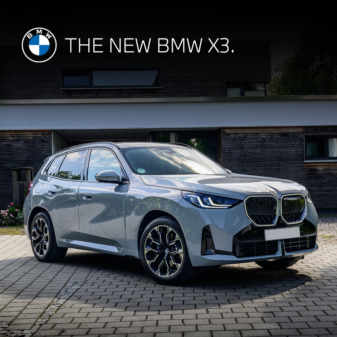 The brand new X3 is now available to test drive* at your local Lloyd BMW centre. Contact us now to be among the first to experience its new design language &amp; technological enhancements.

Learn more: tinyurl.com/2p8ckmxz
*Test drive subject to applicant status and availability.