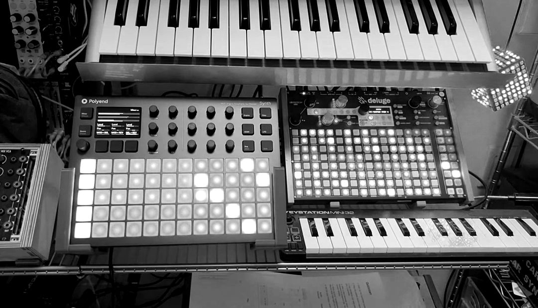 xcmioo's tweet image. Playing with the #Polyend #Synth with a little #Deluge  |  by todbot

▶️ youtube.com/watch?v=UQon5V…

#ambient #synth #soundscape #groovebox #dawless #music