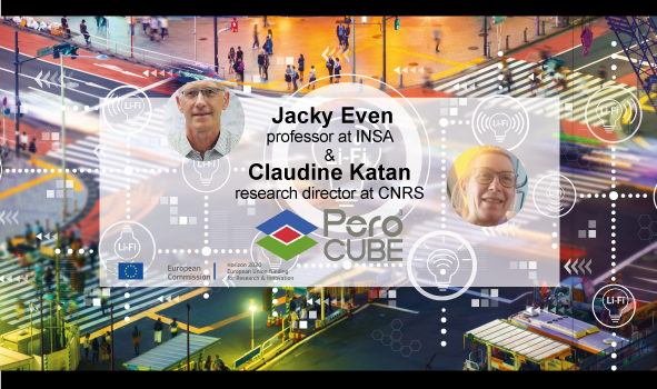 CubePero's tweet photo. Claudine Katan and Jacky Even for #cnrs tell us their latest studies on the potential of halide #perovskite semiconductors
#horizon2020 #ue #technology #innovation #sustainability #design #perocube #lifi #light #newproduct #research #future #energy #communication #europeanproject https://t.co/y65a6hyPEf