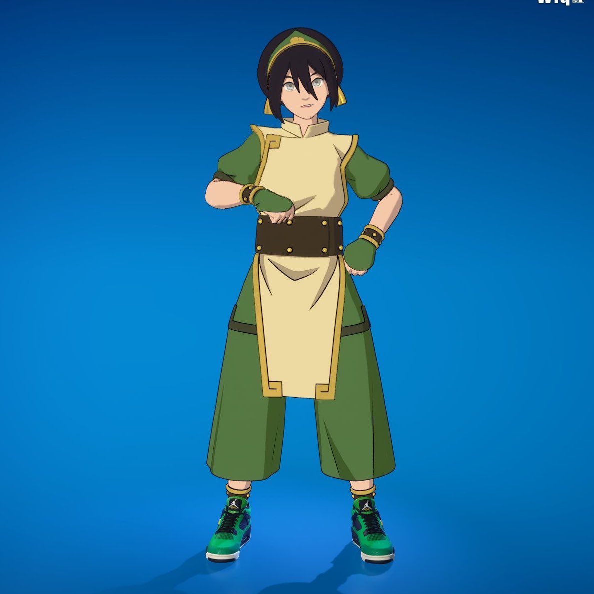 ehebai's tweet photo. putting shoes on toph should just make the screen go black https://t.co/1NVIabk5ep